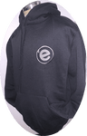Eruption Radio UK Hoodie (Black with Black & Grey Logo)